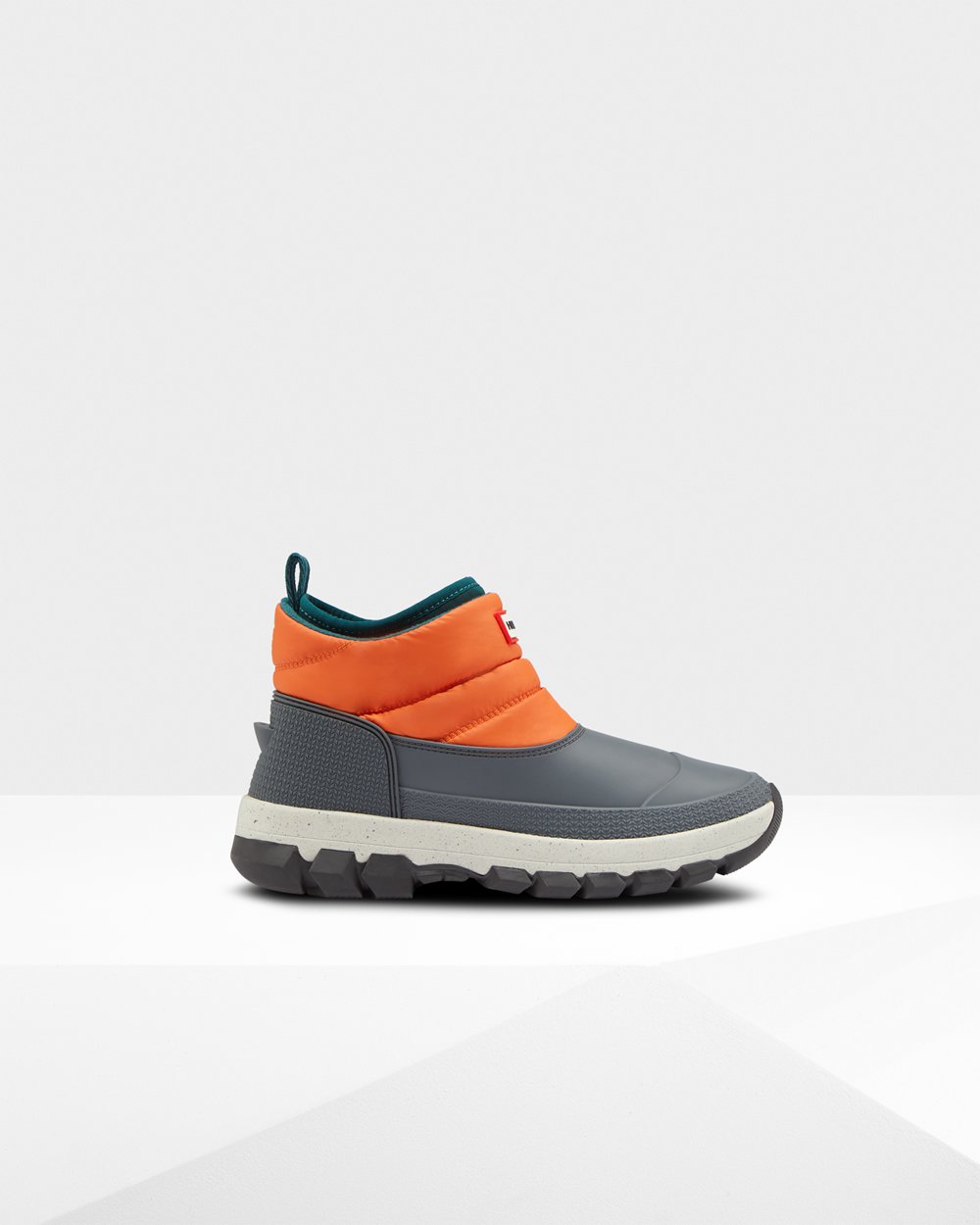 Botas De Neve Hunter Feminina Laranja - Original Insulated Ankle - 24OTLDWIK
